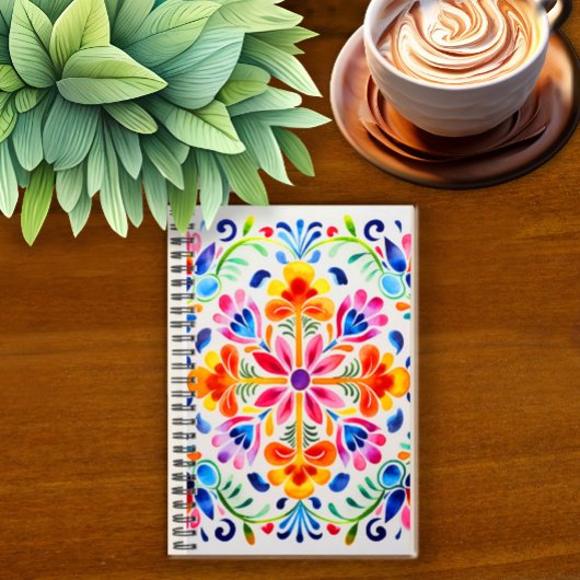 Mexicaanse bloemen ontwerp planner