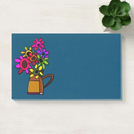 MEXICAANSE BLOEMEN POST-IT® NOTES (Kantoor)