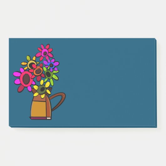 MEXICAANSE BLOEMEN POST-IT® NOTES (Voorkant)