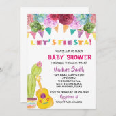 Mexicaanse Boho Fiesta Baby Shower Uitnodiging (Voorkant / Achterkant)