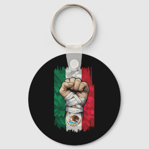 Mexicaanse Boksen eerste sterkte erfgoed Sleutelhanger