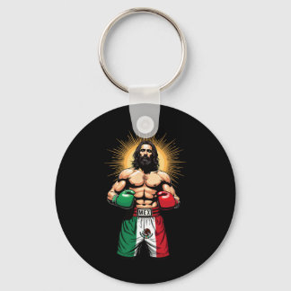 Mexicaanse Boksen Jezus Christus Mex Boksen Shorts Sleutelhanger