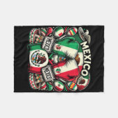 Mexicaanse Boksen Pride Handschoenen Sport Design Fleece Deken (Voorkant (Horizontaal))