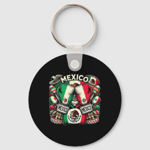 Mexicaanse Boksen Pride Handschoenen Sport Design  Sleutelhanger