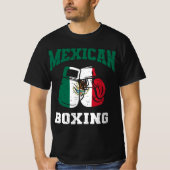 Mexicaanse bokshandschoenen t-shirt (Voorkant)