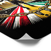 Mexicaanse bokskampioen kracht en glorie poster (Hoek)