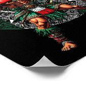 Mexicaanse boxing poster (Hoek)