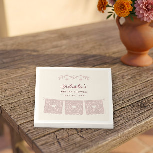Mexicaanse Bruidsfeest Dusty Rose Viva la Novia Servet
