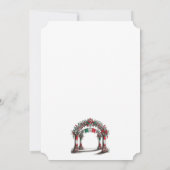 Mexicaanse bruiloft kaart (Achterkant)