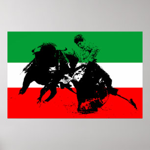Mexicaanse Bull Fighter Poster