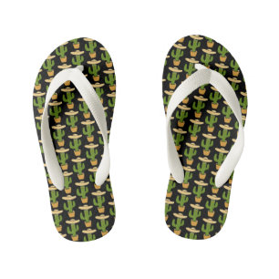 Mexicaanse cactus kinder teenslippers