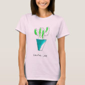 Mexicaanse cactus plant art t-shirt (Voorkant)