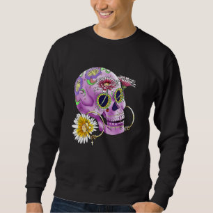 Mexicaanse Calavera dia de los Muertos Dag van de Trui