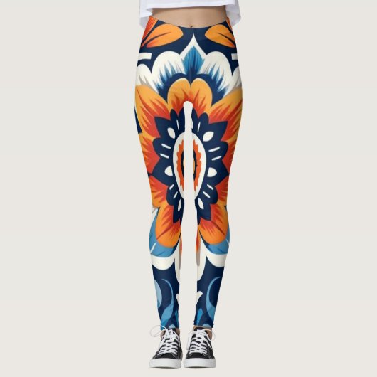 Mexicaanse Cantaro Leggings (Voorkant)