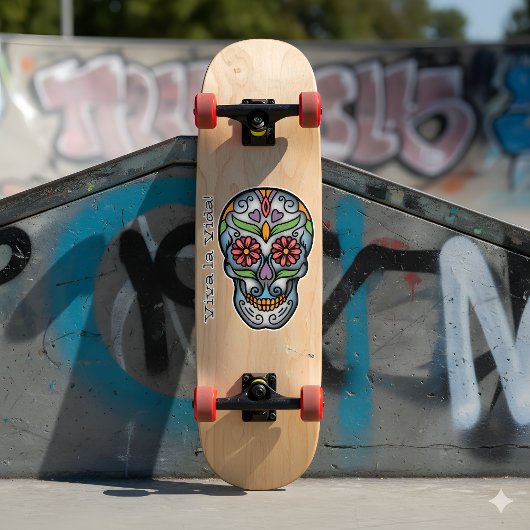 Mexicaanse Cavalera Sugar Skull Sticker