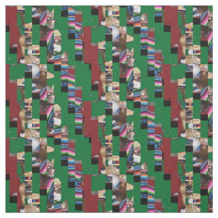 Mexicaanse Chihuahua honden Custom Fabric Stof