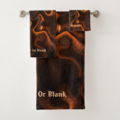 Mexicaanse chocolade bad handdoek (Insitu)