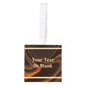 Mexicaanse chocolade kubus ornament (Voorkant)