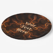 Mexicaanse chocolade papieren bordje (Gekanteld)