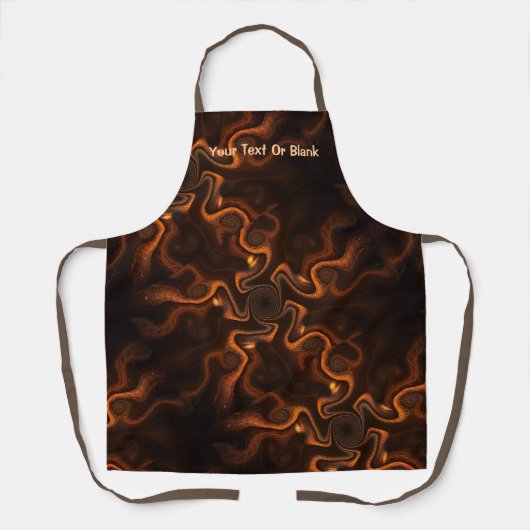 Mexicaanse chocolade schort (Voorkant)