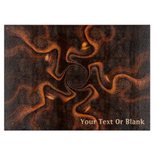 Mexicaanse chocolade snijplank (Voorkant)