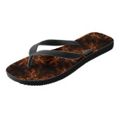Mexicaanse chocolade teenslippers (Schuin)