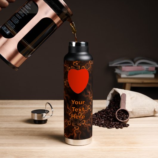 Mexicaanse Chocolade Waterfles (Koffie (Gedraaid) )