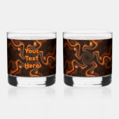 Mexicaanse chocolade whisky glas (Achterkant)