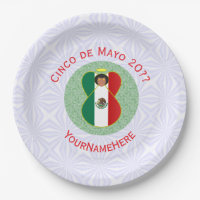 Mexicaanse Cinco de Mayo Angel gepersonaliseerd
