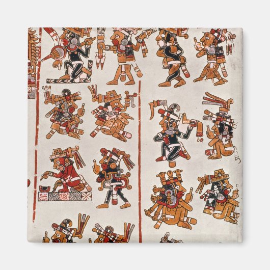 Mexicaanse codex magneet (Voorkant)
