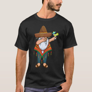 Mexicaanse Dabbing Gnome Tequila Cinco de Mayo Pon T-shirt