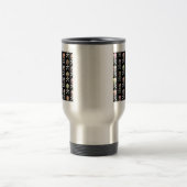 Mexicaanse dag van de dode schedelbeenderen reisbeker (Center)