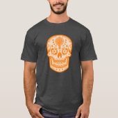 Mexicaanse dag van de dode suikerschedel t-shirt (Voorkant)