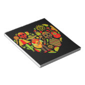 Mexicaanse dag van het dode Mexico Notitieblok (Schuin)