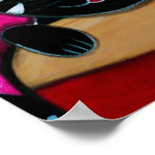Mexicaanse dame en haar Poster Cat (Hoek)