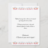 Mexicaanse dansers 2549 Birthday Kaart (Achterkant)