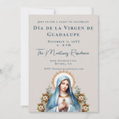 Mexicaanse Día de la Virgen de Guadalupe Feest Kaart (Voorkant)