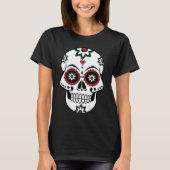 Mexicaanse dia de los Muertos Dag van het dode kos T-shirt (Voorkant)
