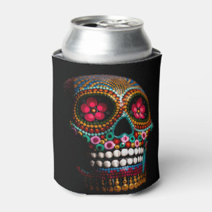 Mexicaanse dia van de dode skeleton Art Death Art Blikjeskoeler