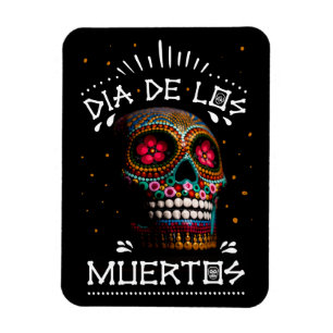 Mexicaanse dia van de dode skeleton Art Death Art Magneet