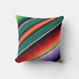 Mexicaanse diagonale afdruk kussen