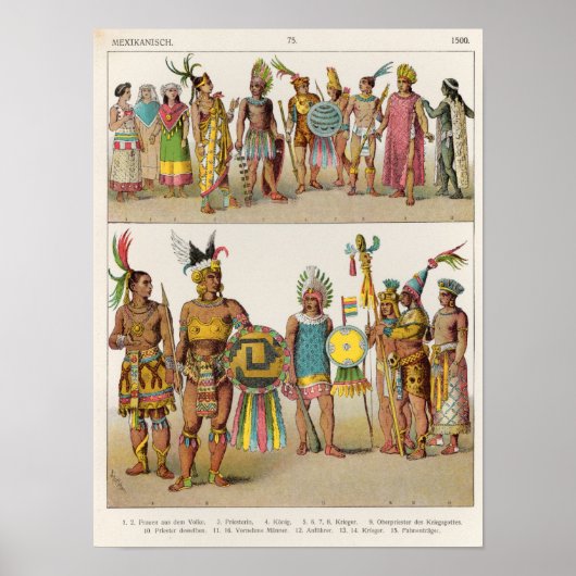 Mexicaanse dress poster (Voorkant)