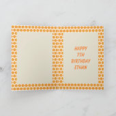 Mexicaanse ezel dag van de dode verjaardag kaart (Binnen)