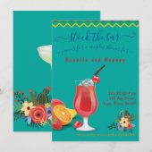 Mexicaanse feeststellers tonen de bast kaart (Voorkant / Achterkant)