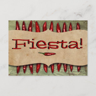 Mexicaanse Fiesta 50ste verjaardagsfeest Kaart