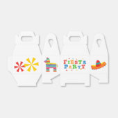 Mexicaanse Fiesta Favor Box Bedankdoosjes (Uitgevouwen)
