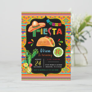 Mexicaanse Fiesta Feest Uitnodiging Templates