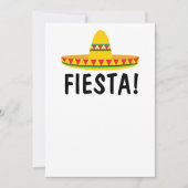 MEXICAANSE FIESTA FEEST UITNODIGINGEN PERSONALISER (Voorkant)