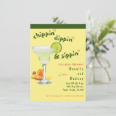 Mexicaanse Fiesta Koppels Douche 🎉 Margarita Part Kaart (Staand voorkant)