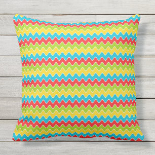 Mexicaanse Fiesta Multi Color Outdoor Pillow Buitenkussen